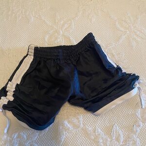 Build-A-Bear swim trunks Navy & white plus free waist towel